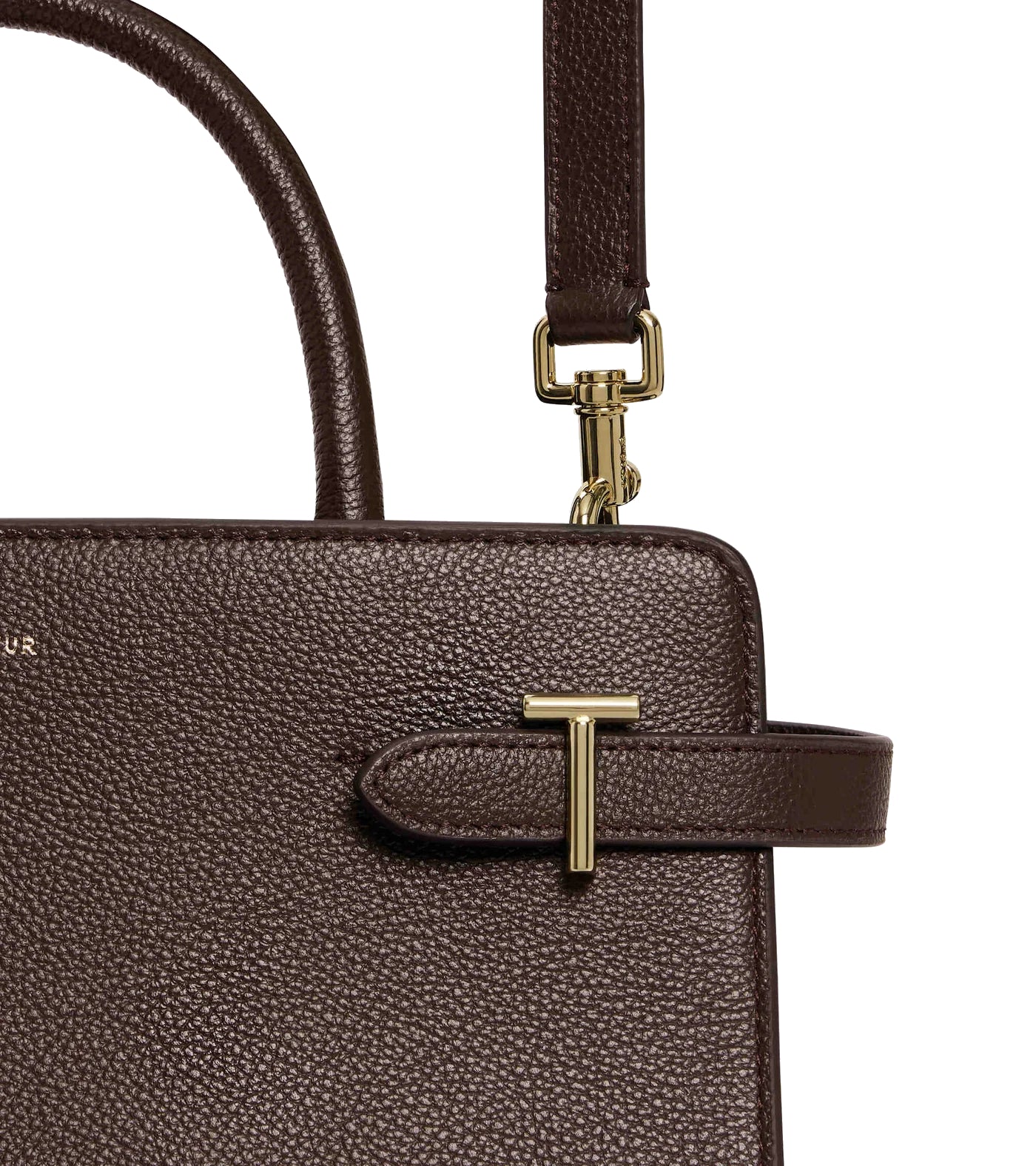 Sac à main moyen Emilie en cuir grainé Le Tanneur