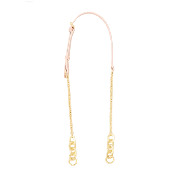 Bandoulière mi-chaîne mi-cuir – PÖ&ME