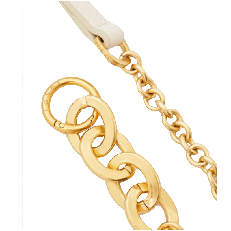 Bandoulière mi-chaîne mi-cuir – PÖ&ME