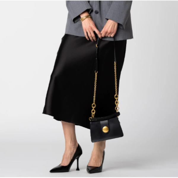 Bandoulière mi-chaîne mi-cuir – PÖ&ME