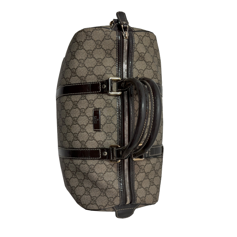 Boston Joy Toile GG Patent Leather Gucci