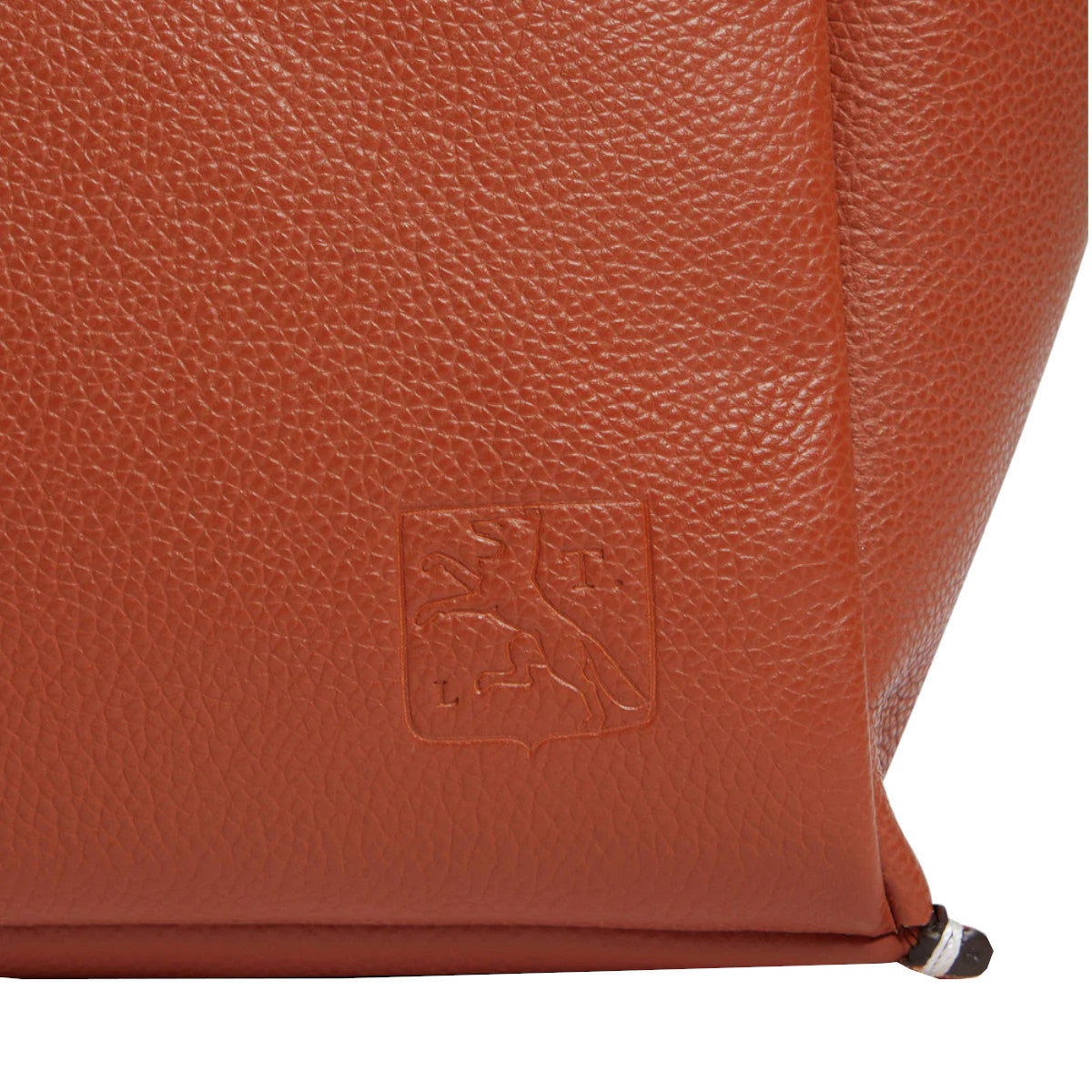 Grand sac cabas en cuir grainé Le Tanneur