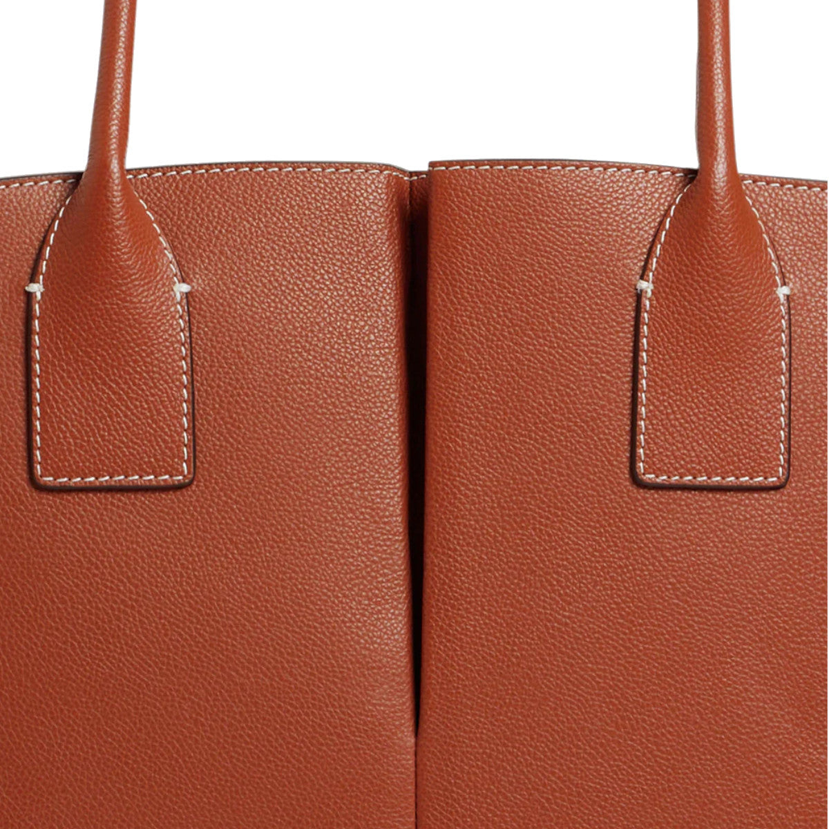 Grand sac cabas en cuir grainé Le Tanneur