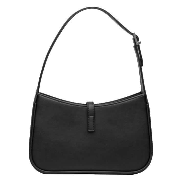 Le 5 à 7 hobo Noir/Silver – Saint Laurent