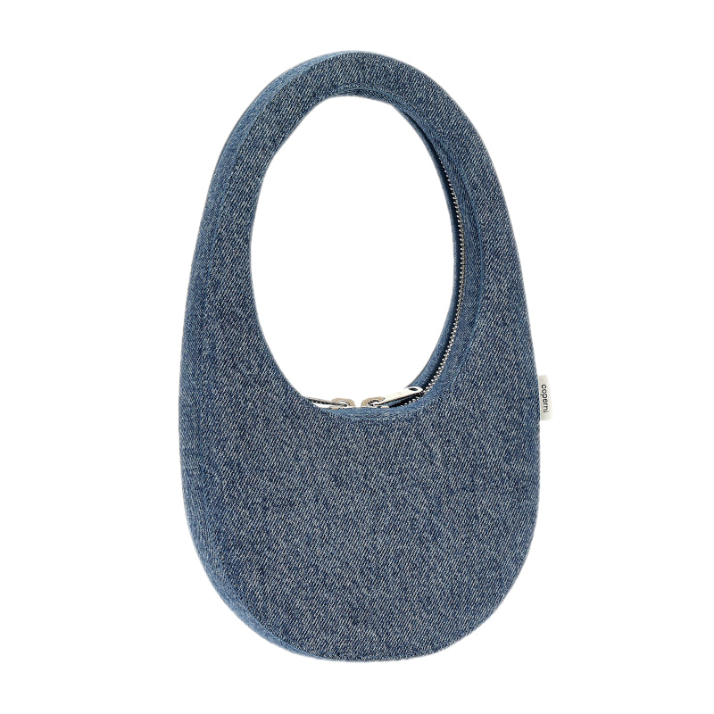 Mini Sac à main Swipe Denim – Coperni