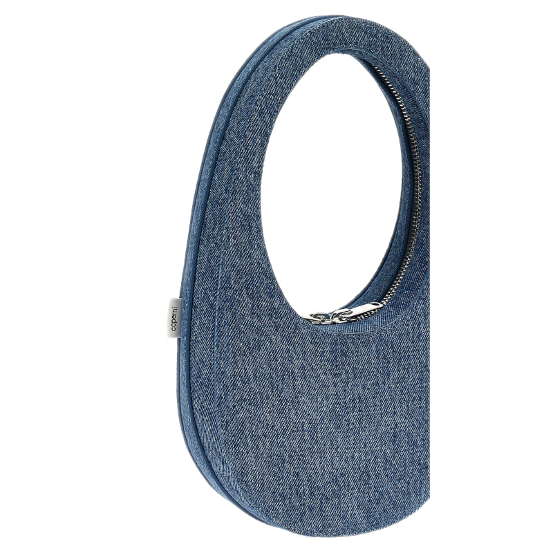 Mini Sac à main Swipe Denim – Coperni