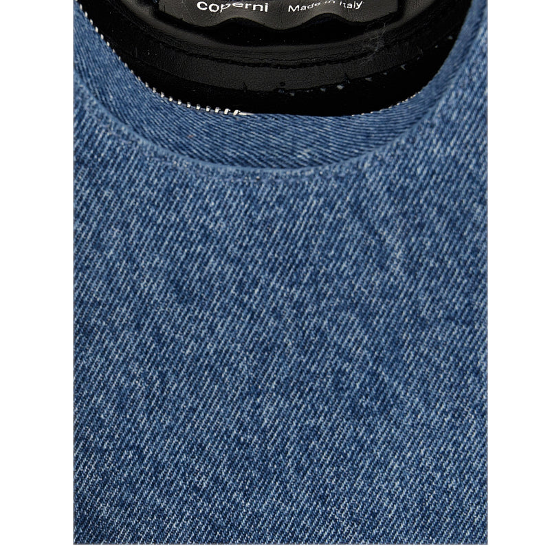 Mini Sac à main Swipe Denim – Coperni