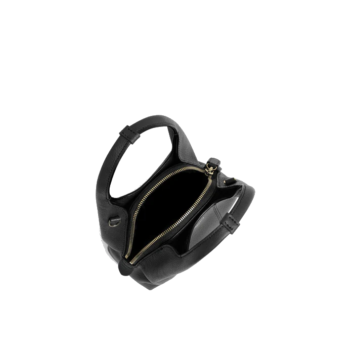 Mini sac à main en cuir grainé Juliette Le Tanneur