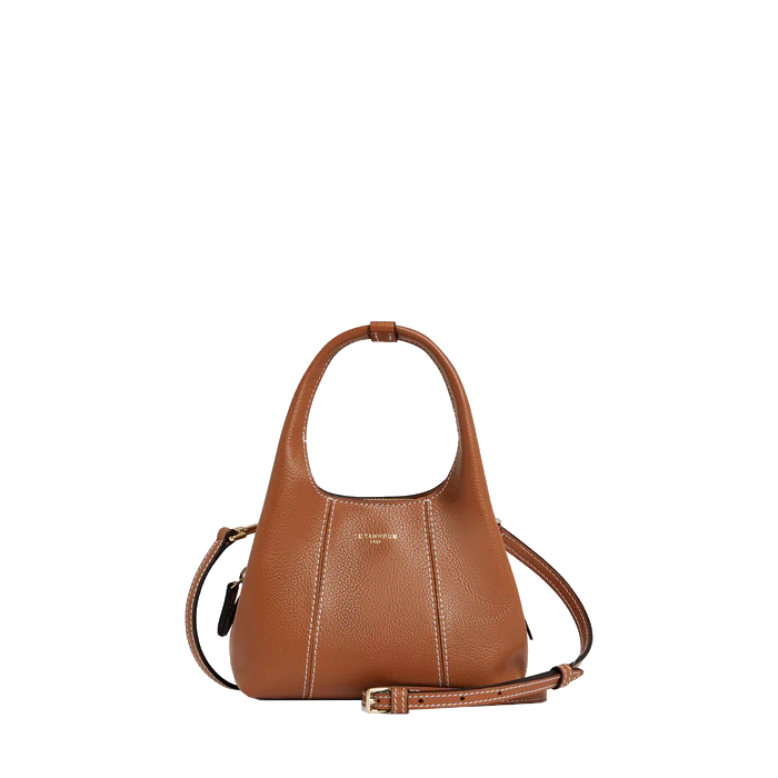 Mini sac à main en cuir grainé Juliette Le Tanneur