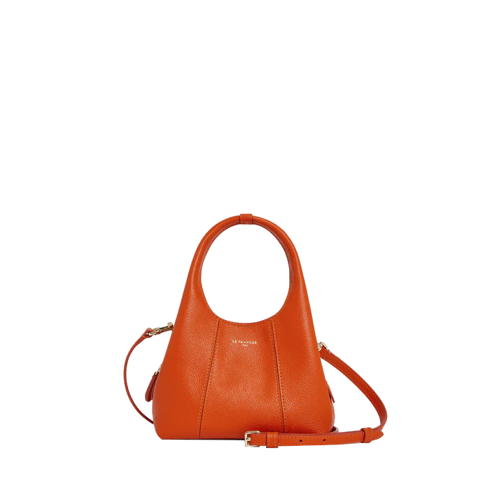 Mini sac à main en cuir grainé Juliette Le Tanneur