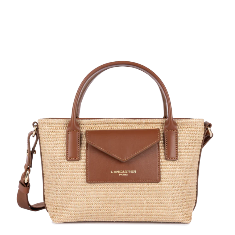 Mini sac cabas main KBA Marinière Osier – Lancaster