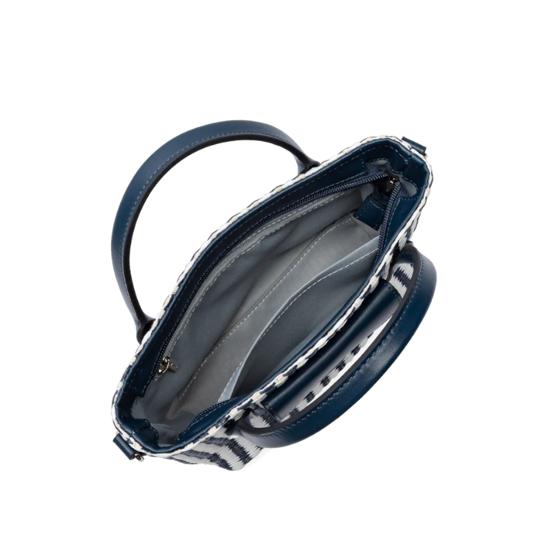 Mini sac cabas main KBA Marinière Osier – Lancaster