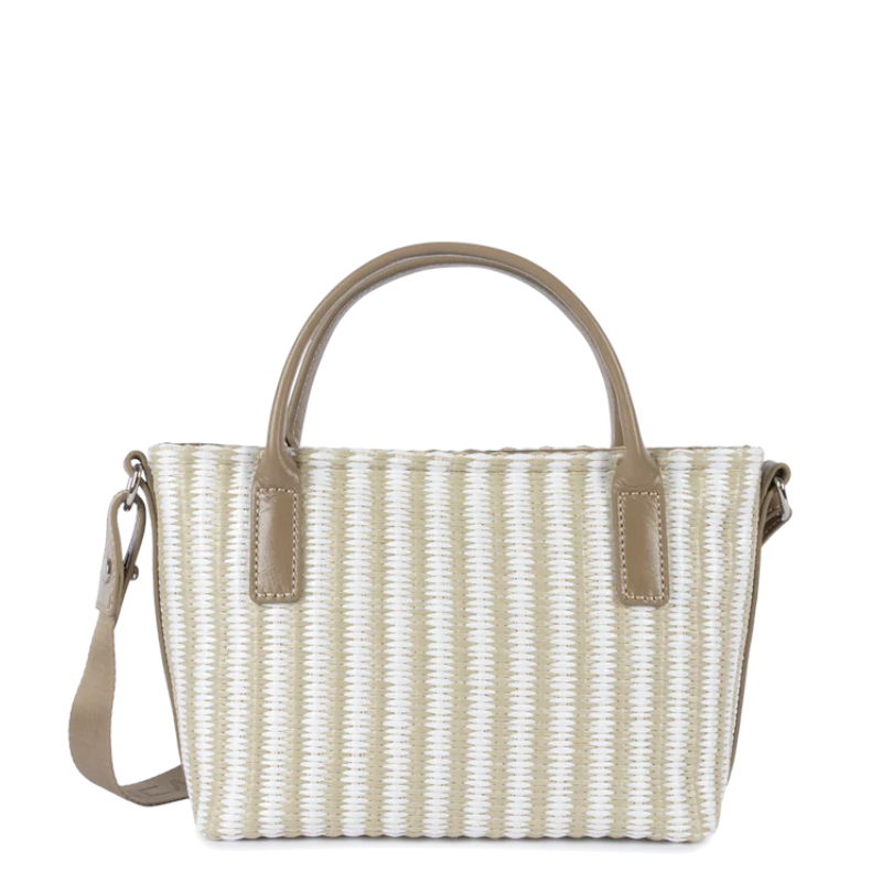 Mini sac cabas main KBA Marinière Osier – Lancaster