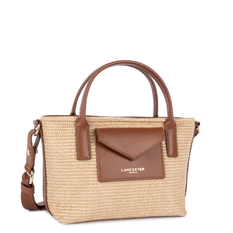 Mini sac cabas main KBA Marinière Osier – Lancaster