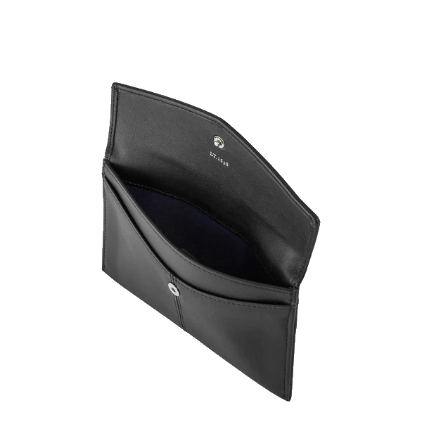 Pochette enveloppe MM en cuir lisse Charlotte Le Tanneur