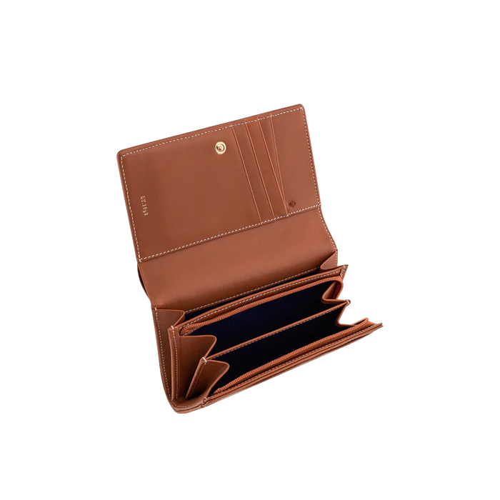 Portefeuille Emilie en cuir grainé Le Tanneur