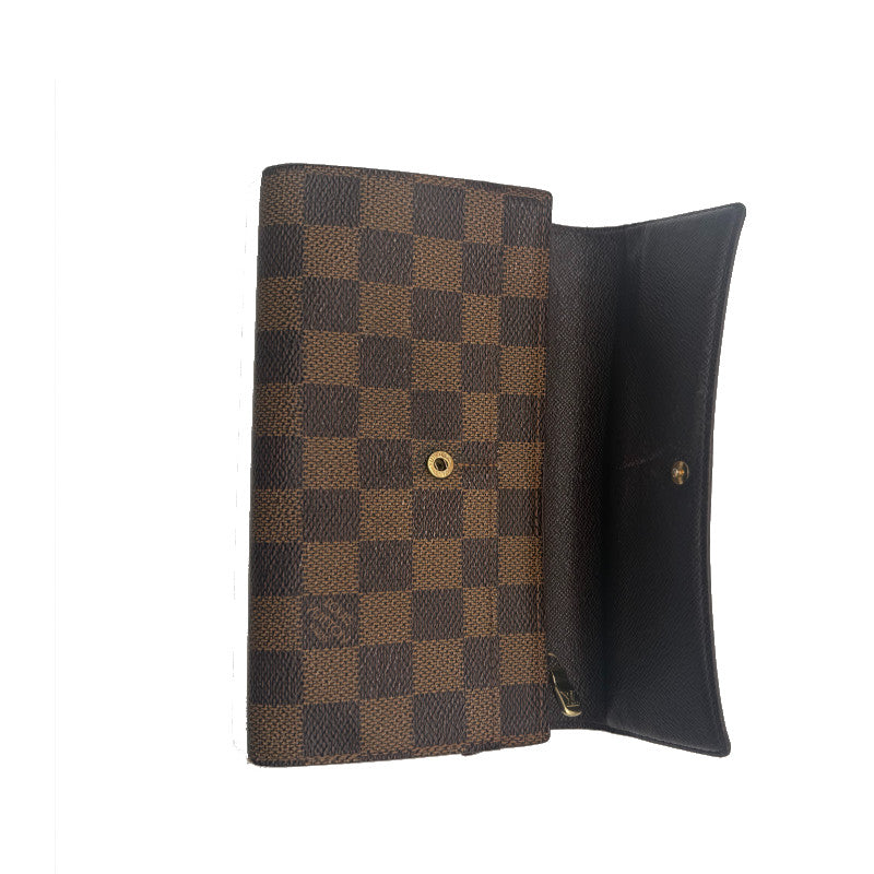 Portefeuille Louis Vuitton Sarah Damier Ébène