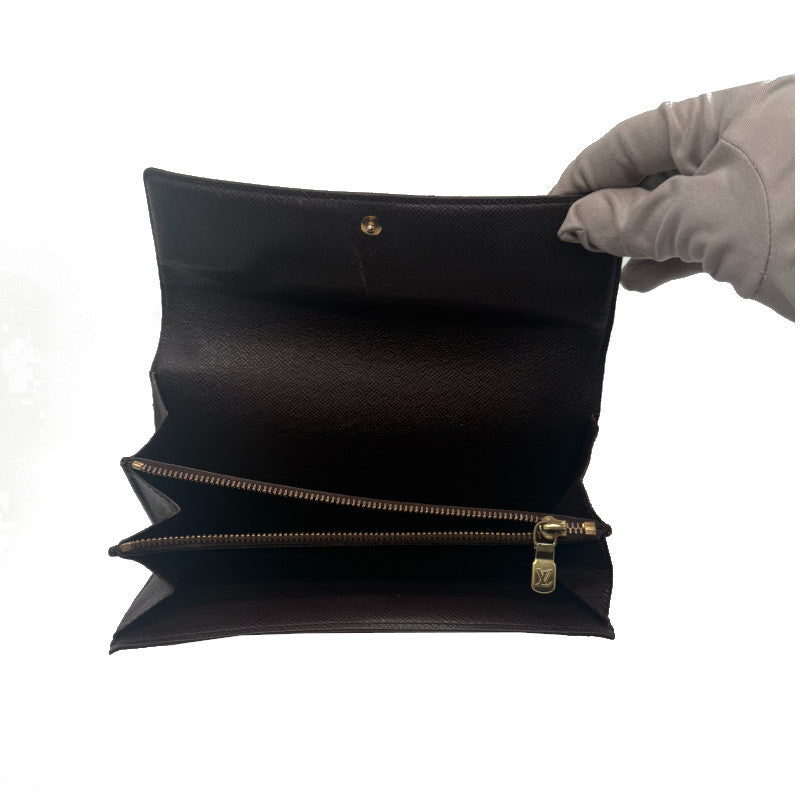 Portefeuille Louis Vuitton Sarah Damier Ébène