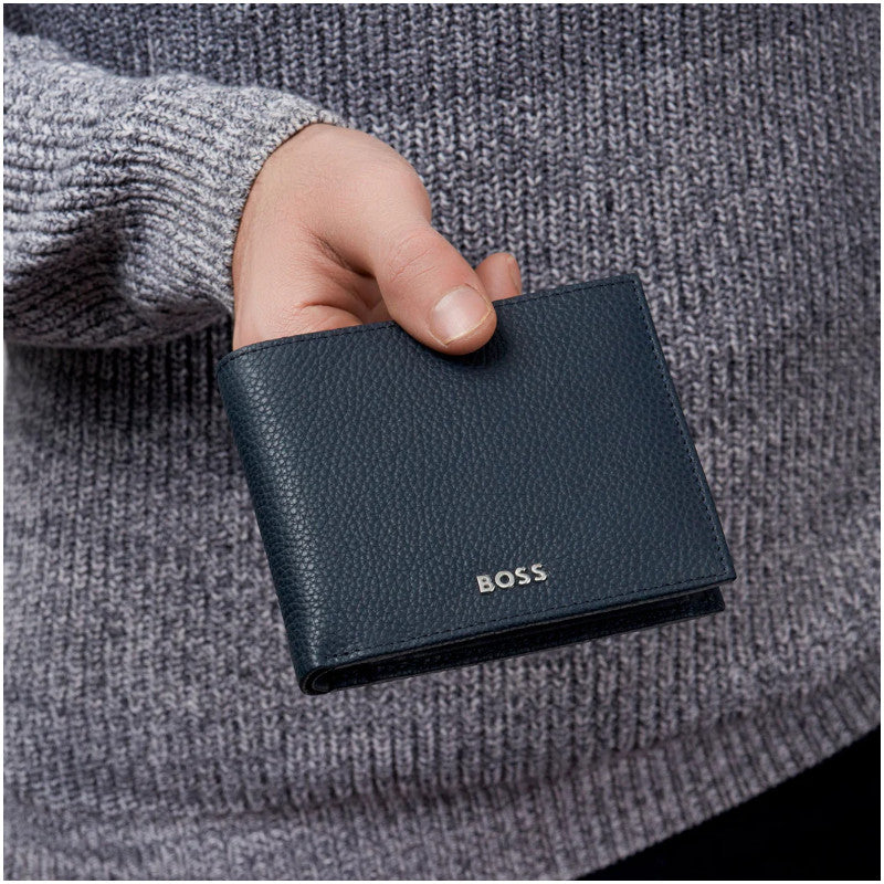 Portefeuille porte-monnaie avec flap Classic Grainé – Hugo Boss