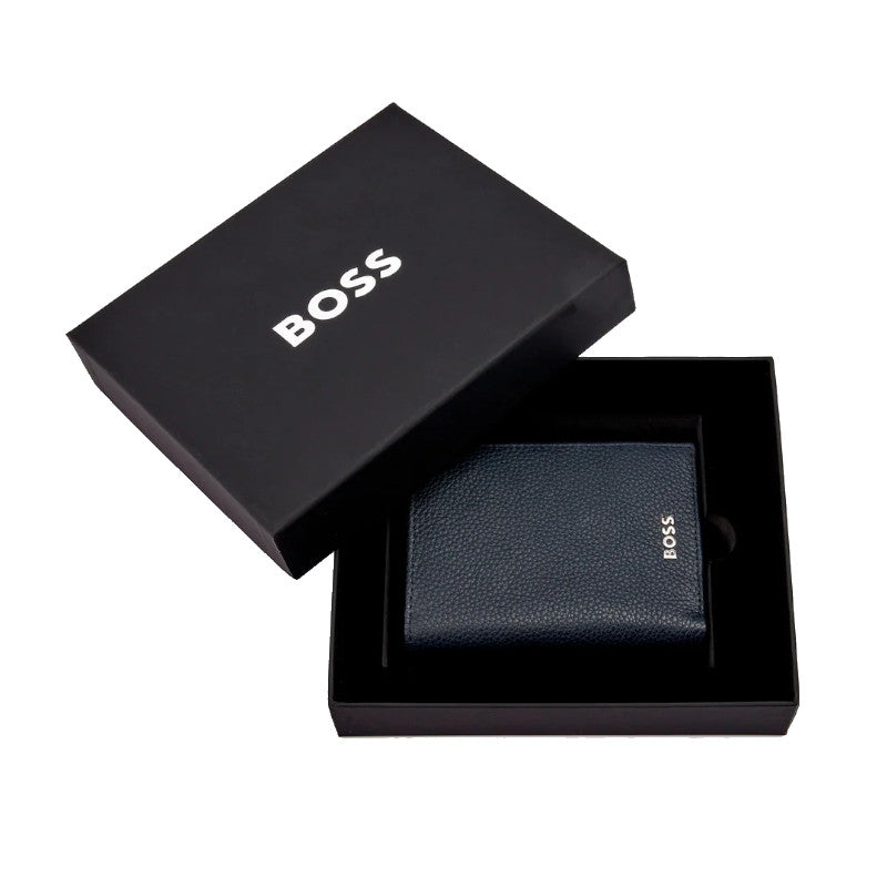Portefeuille vertical porte-monnaie avec flap Classic Grainé – Hugo Boss