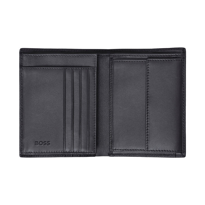 Portefeuille vertical porte-monnaie avec flap Classic Grainé – Hugo Boss