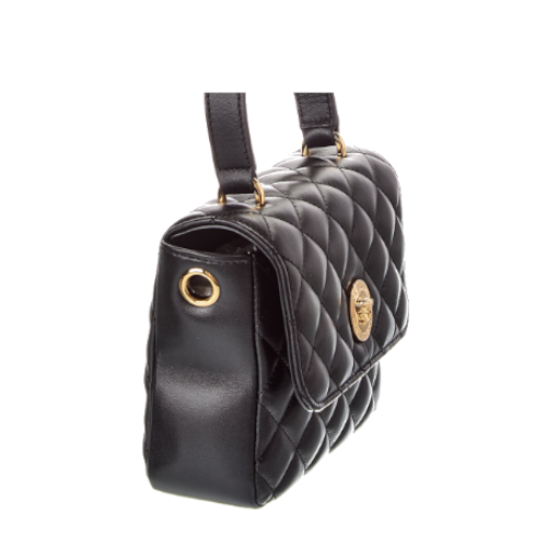 Sac à bandoulière en cuir matelassé – Versace