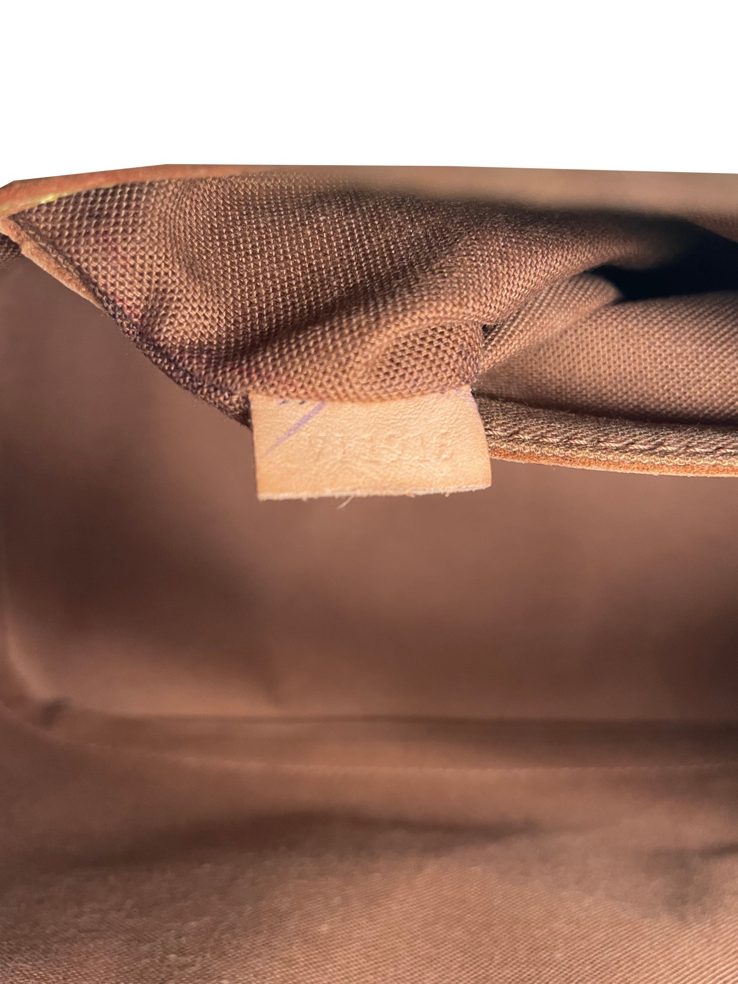 Louis Vuitton Alma Monogram Handbag