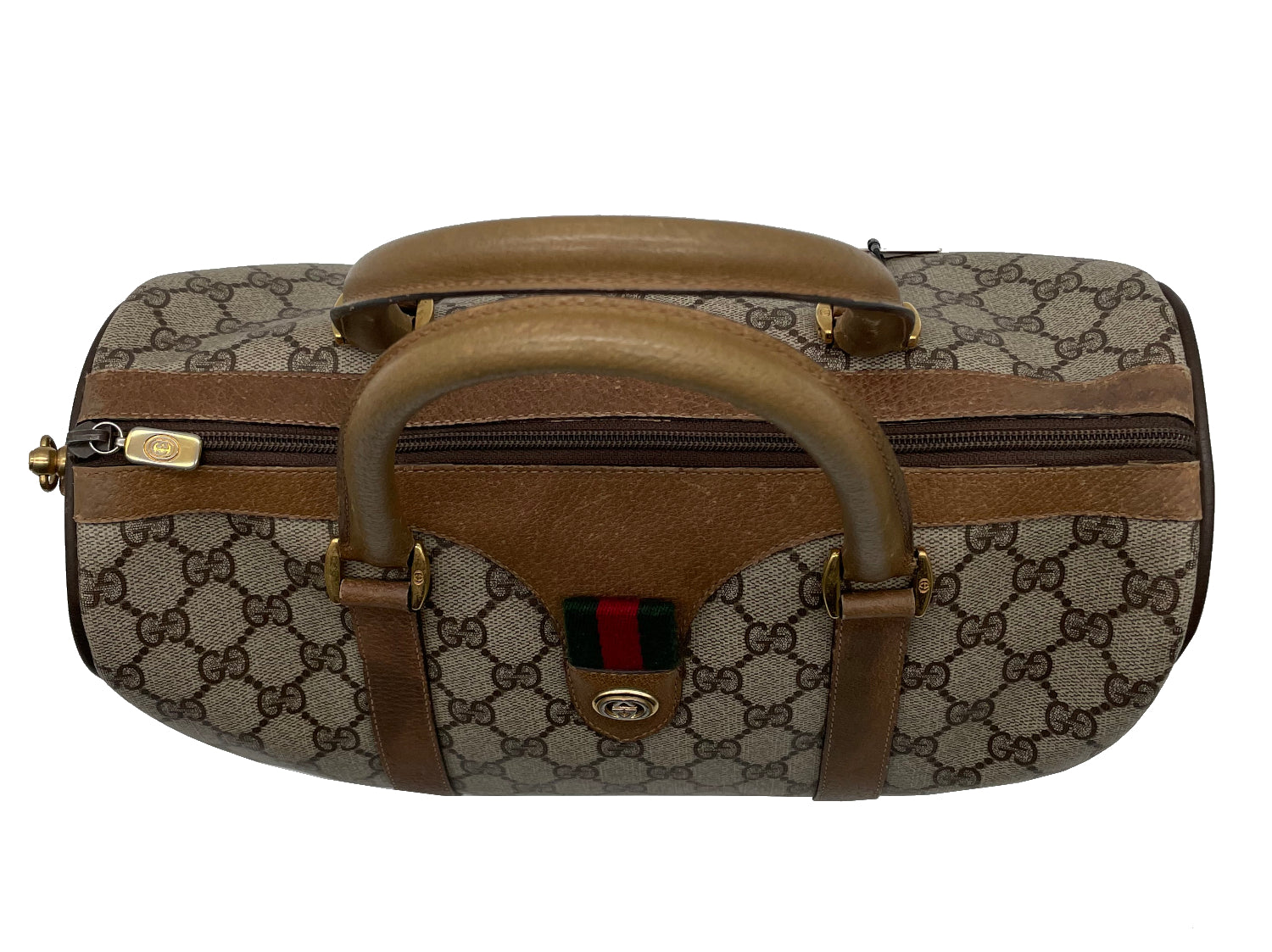 Sac à main Gucci Boston 30 Sherry line GG Toile Monogramme