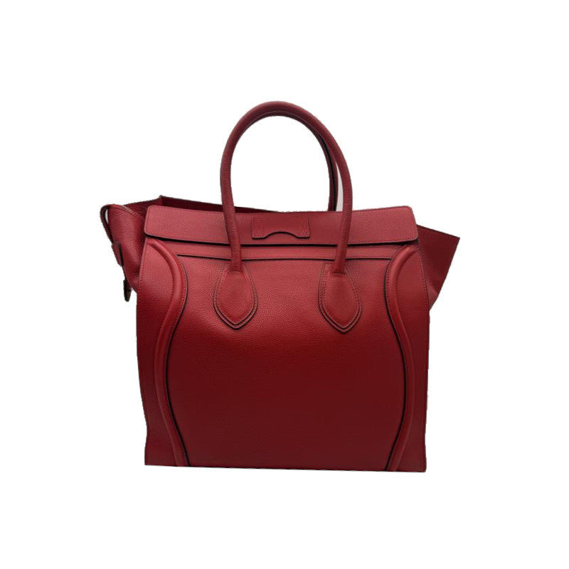 Sac à main Céline Luggage Rouge GM