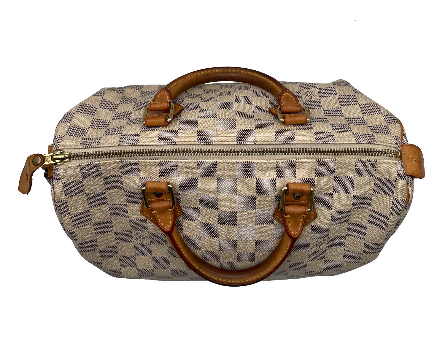 Sac à main Louis Vuitton Speedy Damier Azur 30