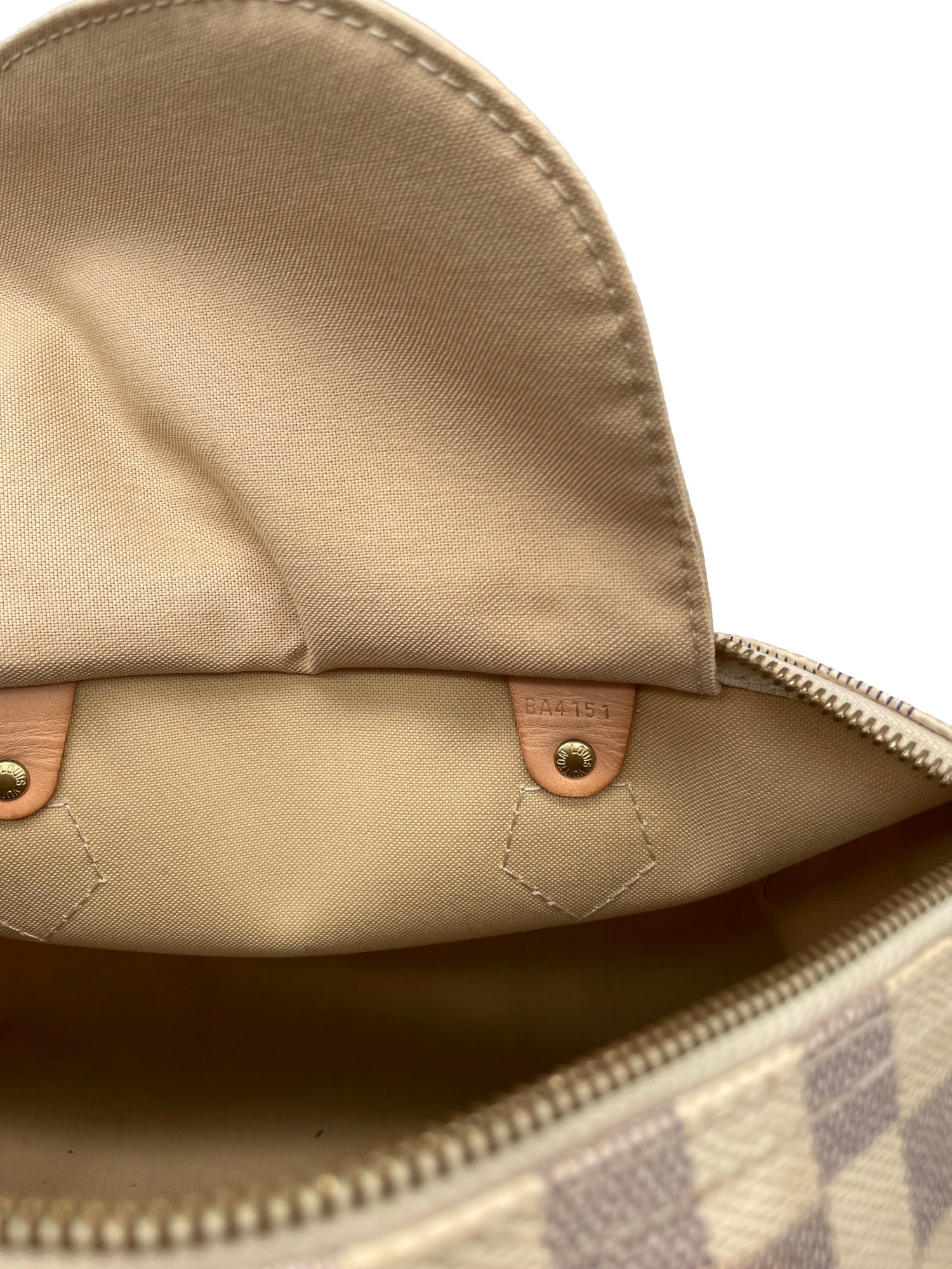 Sac à main Louis Vuitton Speedy Damier Azur 30