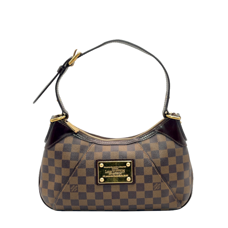 Sac à main Louis Vuitton Thames PM damier ébène
