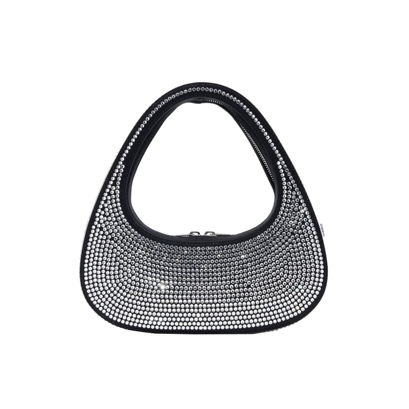Sac à main baguette Swipe Crystal – Coperni