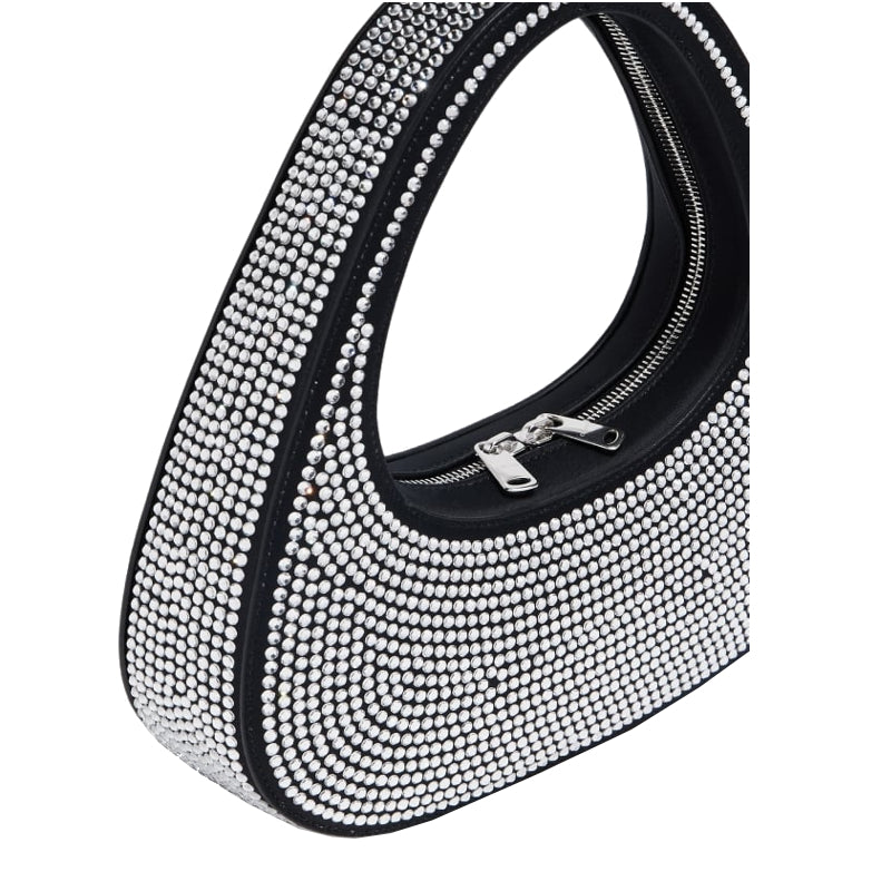 Sac à main baguette Swipe Crystal – Coperni