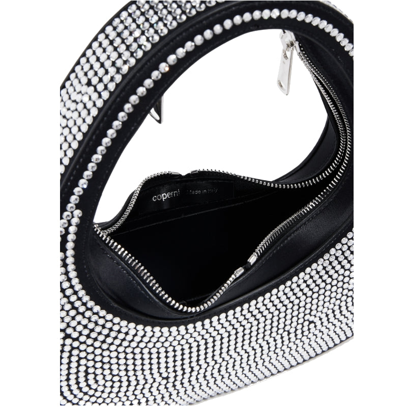 Sac à main baguette Swipe Crystal – Coperni