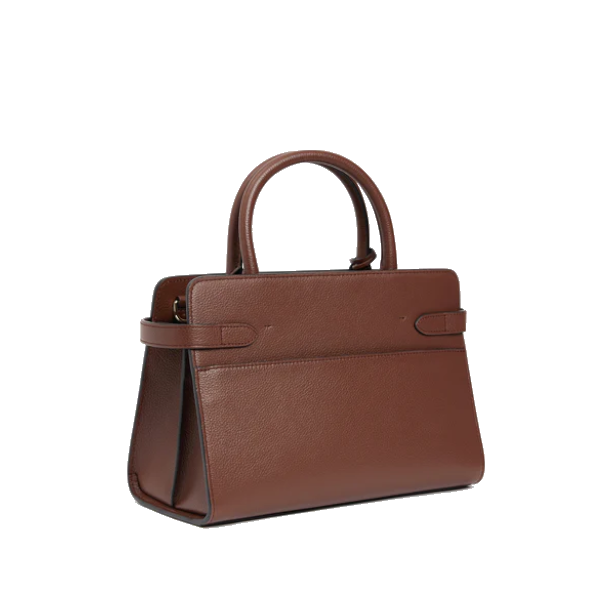 Sac à main moyen modèle Emilie en cuir grainé Le Tanneur