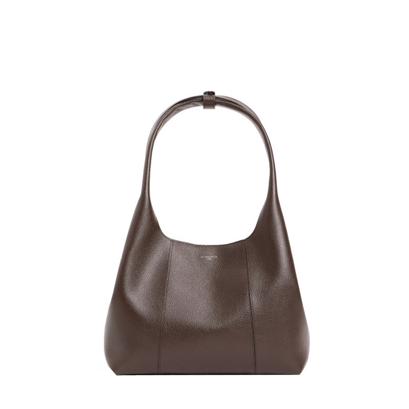 Sac porté épaule Juliette MM en cuir grainé - Le Tanneur