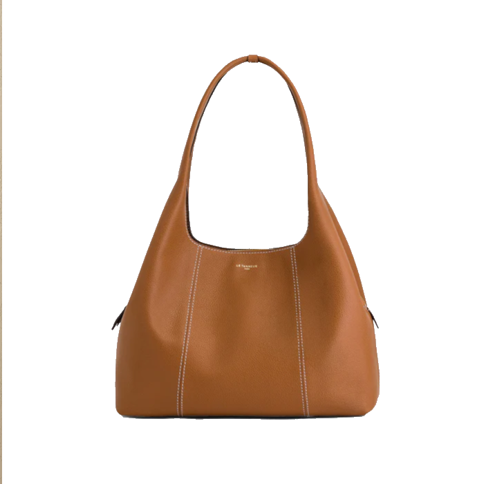 Sac porté épaule Juliette MM en cuir grainé Le Tanneur