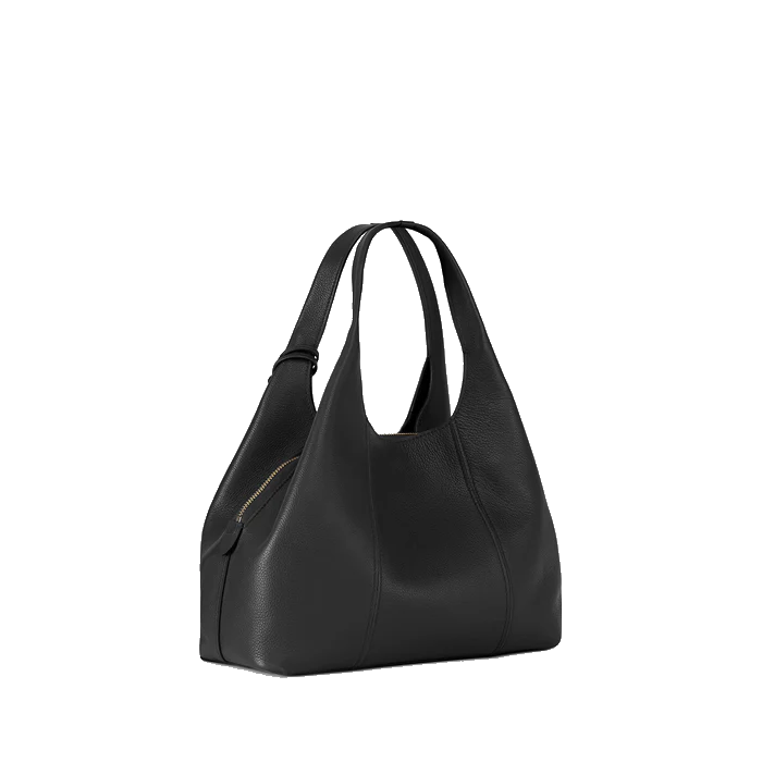 Sac porté épaule Juliette MM en cuir grainé Le Tanneur