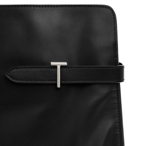 Sac porté épaule modèle maxi en cuir lisse et nubuck Le Tanneur