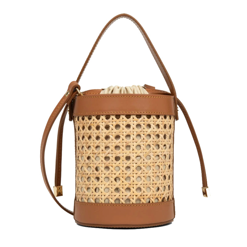 Small bucket bag Cannage Rattan – Lancaster