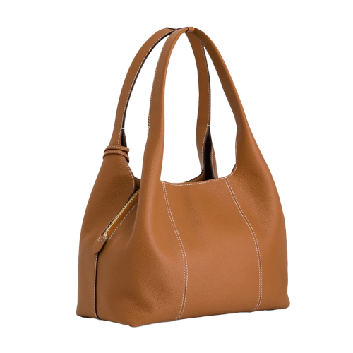 Sac porté épaule Juliette MM en cuir grainé Le Tanneur