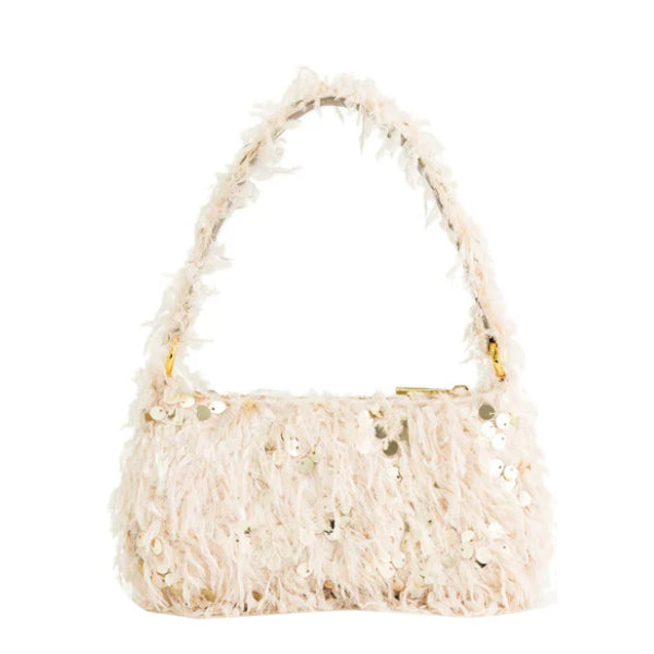 Mini sac Eva Fausse fourrure et Sequins – JW PEI