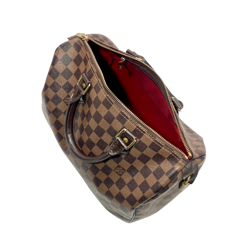 Speedy 30 Damier Ébène Louis Vuitton