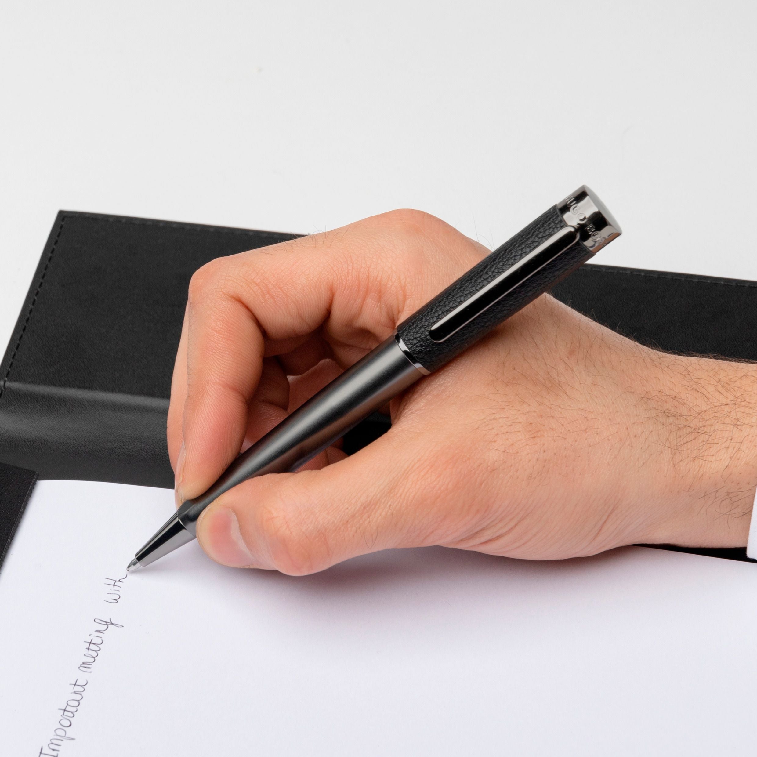 Stylo bille Corium Black – Hugo Boss