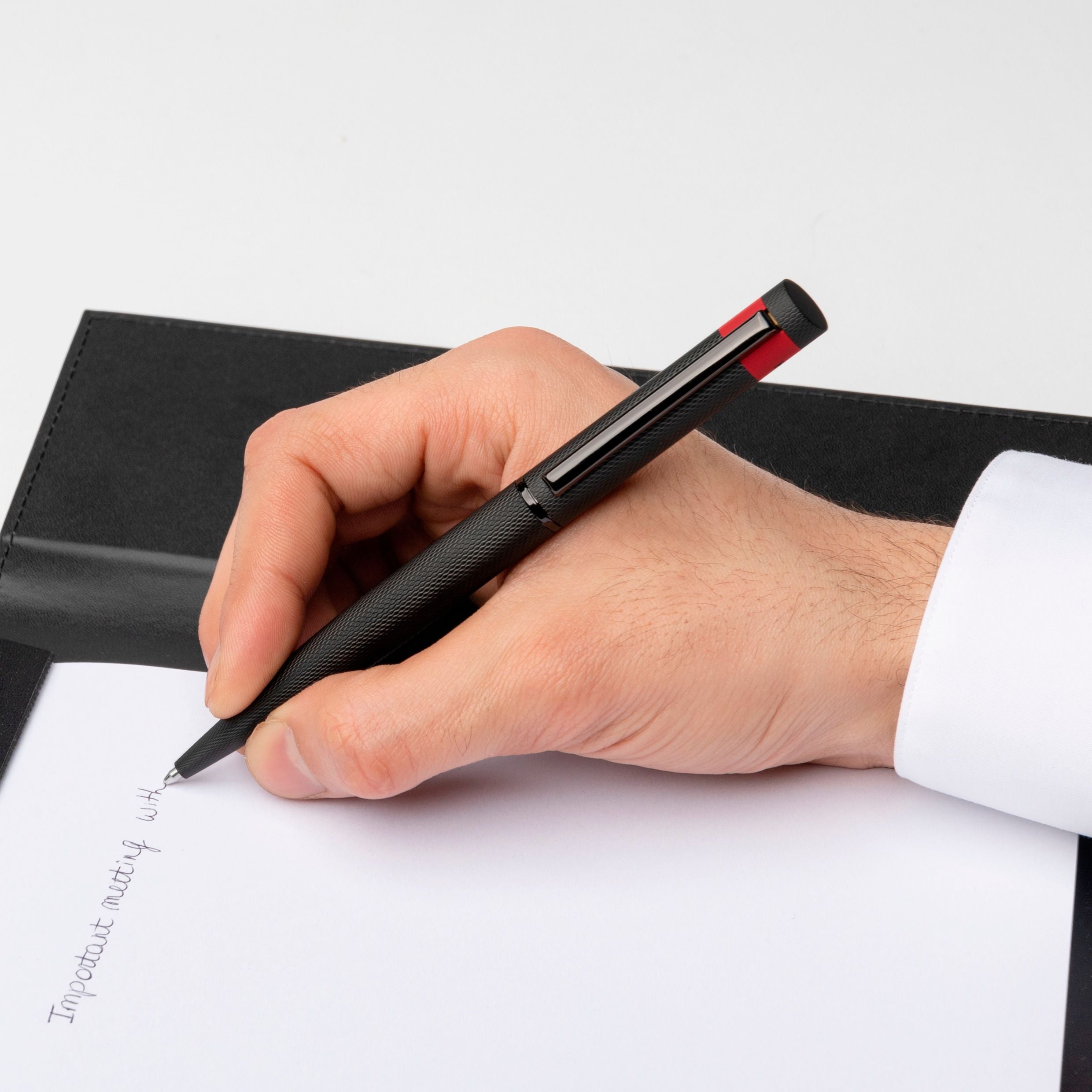 Stylo bille Loop Diamond Black – Hugo Boss