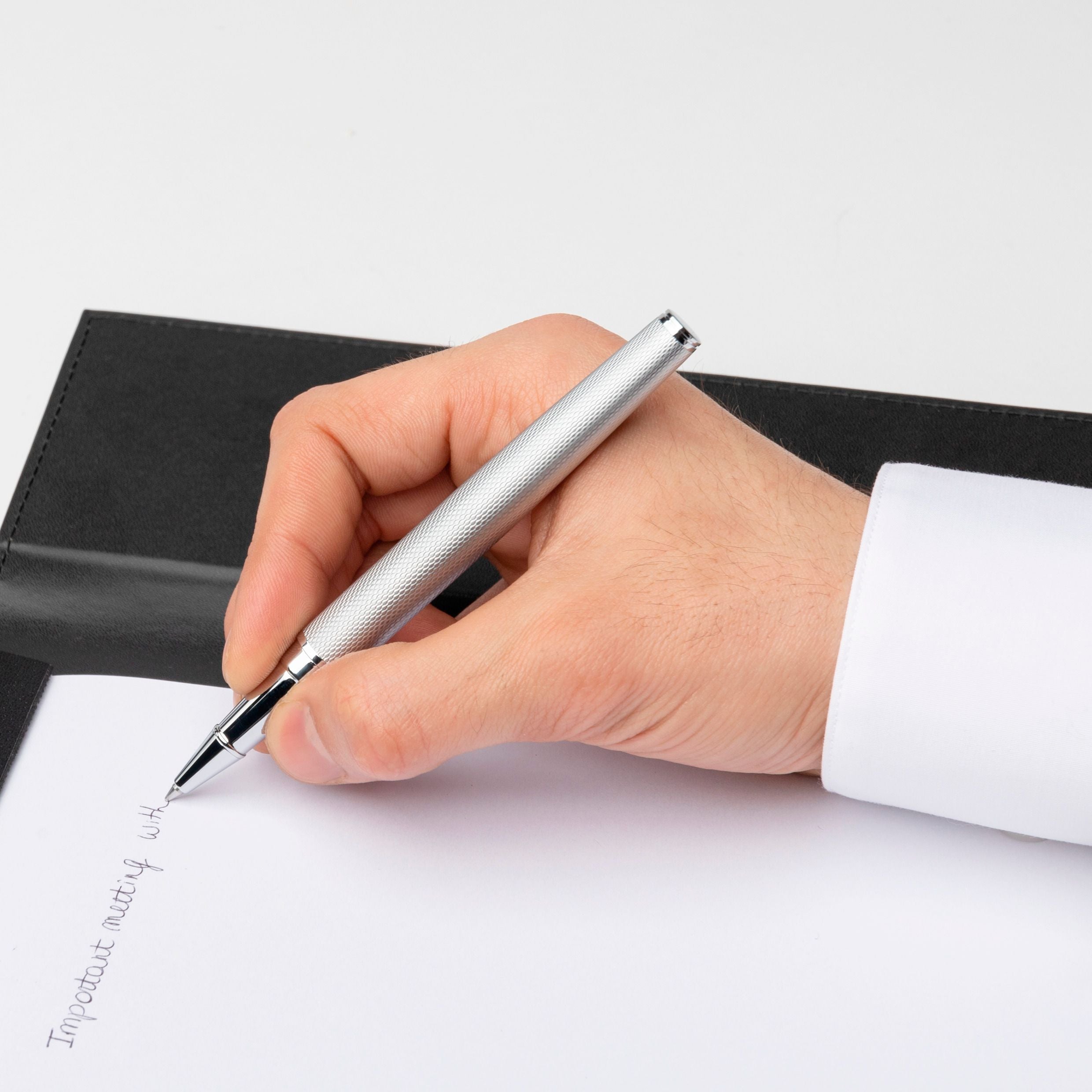 Stylo roller Loop Diamond Chrome – Hugo Boss