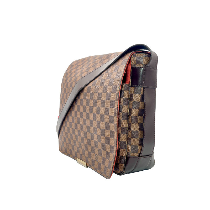 Sacoche cartable Louis Vuitton Bastille damier ébène