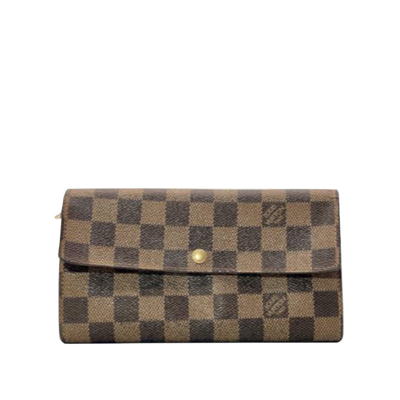 Portefeuille Louis Vuitton Sarah Damier Ébène