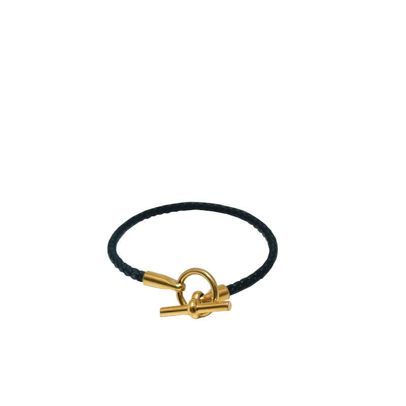 Bracelet Glénan Noir/Doré Hermès